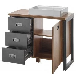 Ars manufacti Salle de bain Marton XI (3 éléments) - Imitation chêne Stirling / Anthracite -Meubles de salle de bain Soldes 2022 1000281656 210729 14385300104 DETAILS P000000001000281656