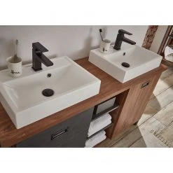 Ars manufacti Salle de bain Marton XIV (3 éléments) - Imitation chêne Stirling / Anthracite 11 Ars manufacti Salle de bain Marton XIV (3 éléments) - Imitation chêne Stirling / Anthracite -Meubles de salle de bain Soldes 2022 1000281659 210729 14385400121 MOOD DETAILS P000000001000281659 mood