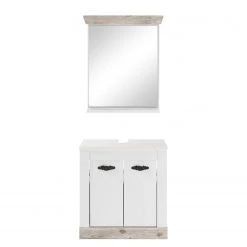 Ridgevalley Salle de bain Lewk I (2 éléments) - Imitation pin blanc / Imitation pin -Meubles de salle de bain Soldes 2022 1000281707 210728 08082200050 DETAILS P000000001000281707