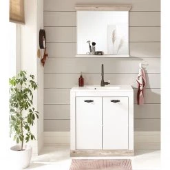 Ridgevalley Meuble avec vasque Lewk I - Imitation pin blanc / Imitation pin 15 Ridgevalley Meuble avec vasque Lewk I - Imitation pin blanc / Imitation pin -Meubles de salle de bain Soldes 2022 1000281710 210728 08082400081 MOOD DETAILS P000000001000281710 mood