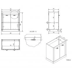 Ridgevalley Meuble avec vasque Lewk I - Imitation pin blanc / Imitation pin 23 Ridgevalley Meuble avec vasque Lewk I - Imitation pin blanc / Imitation pin -Meubles de salle de bain Soldes 2022 1000281710 210728 08082400089 SKETCH DETAILS P000000001000281710 sketch