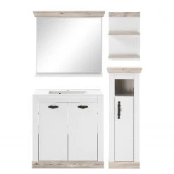 Ridgevalley Salle de bain Lewk X (4 éléments) - Imitation pin blanc / Imitation pin -Meubles de salle de bain Soldes 2022 1000281716 210728 08082900155 DETAILS P000000001000281716