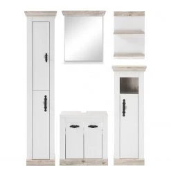 Ridgevalley Salle de bain Lewk V (5 éléments) - Imitation pin blanc / Imitation pin -Meubles de salle de bain Soldes 2022 1000281717 210728 08083000173 DETAILS P000000001000281717