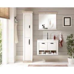 Ridgevalley Salle de bain Lewk XVI (3 éléments) - Imitation pin blanc / Imitation pin -Meubles de salle de bain Soldes 2022 1000281718 210728 08083000191 MOOD DETAILS P000000001000281718 mood