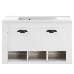 Ridgevalley Salle de bain Lewk XVI (3 éléments) - Imitation pin blanc / Imitation pin -Meubles de salle de bain Soldes 2022 1000281718 210728 08083100197 DETAILS P000000001000281718