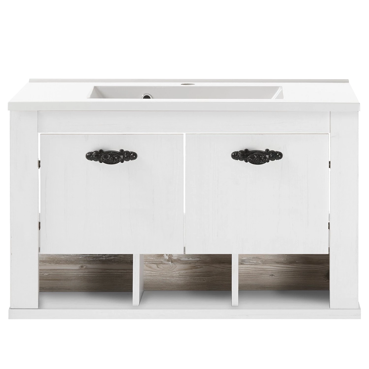 Ridgevalley Salle de bain Lewk XIV (2 éléments) - Imitation pin blanc / Imitation pin 7 Ridgevalley Salle de bain Lewk XIV (2 éléments) - Imitation pin blanc / Imitation pin – Image 5