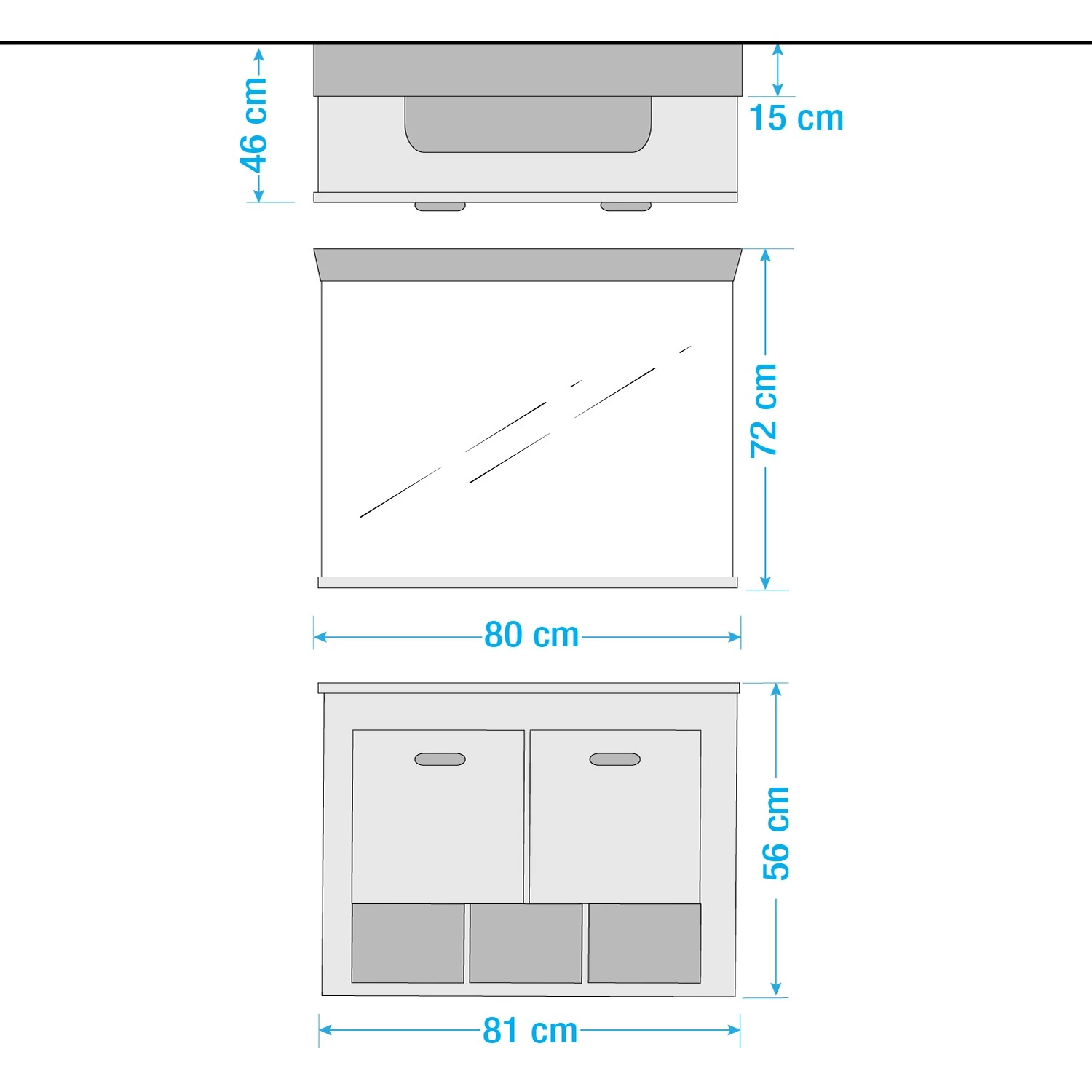 Ridgevalley Salle de bain Lewk XIV (2 éléments) - Imitation pin blanc / Imitation pin 11 Ridgevalley Salle de bain Lewk XIV (2 éléments) - Imitation pin blanc / Imitation pin – Image 9