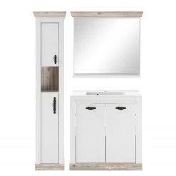 Ridgevalley Salle de bain Lewk VIII (3 éléments) - Imitation pin blanc / Imitation pin -Meubles de salle de bain Soldes 2022 1000281725 210728 08083600288 DETAILS P000000001000281725