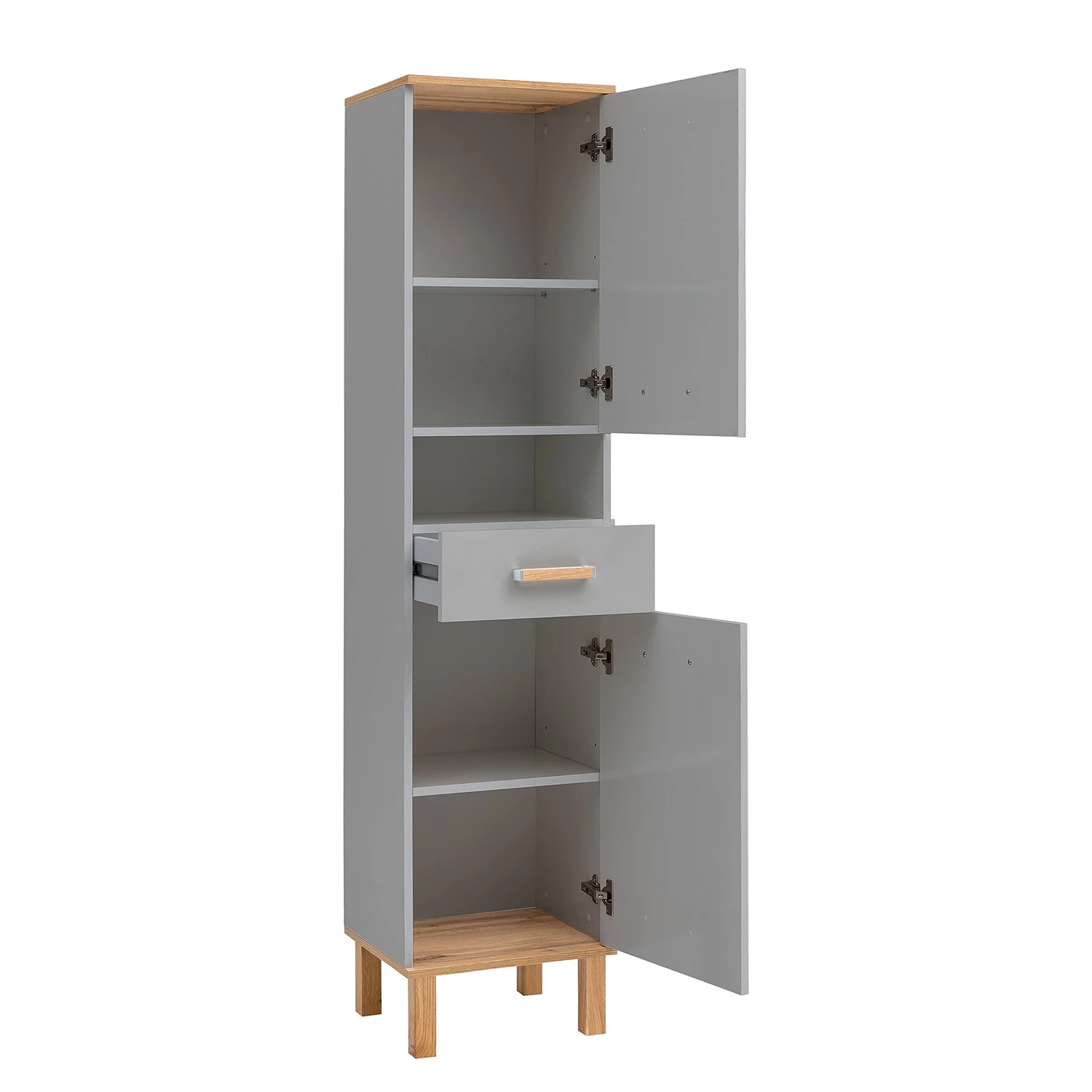 Schildmeyer Salle de bain Padua I (5 éléments) - Gris platine 9 Schildmeyer Salle de bain Padua I (5 éléments) - Gris platine – Image 7