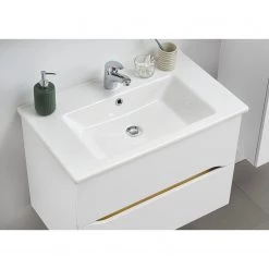 Pelipal Meuble avec vasque Tiberio II - Blanc -Meubles de salle de bain Soldes 2022 1000287324 210902 08014300036 MOOD DETAILS P000000001000287324 mood