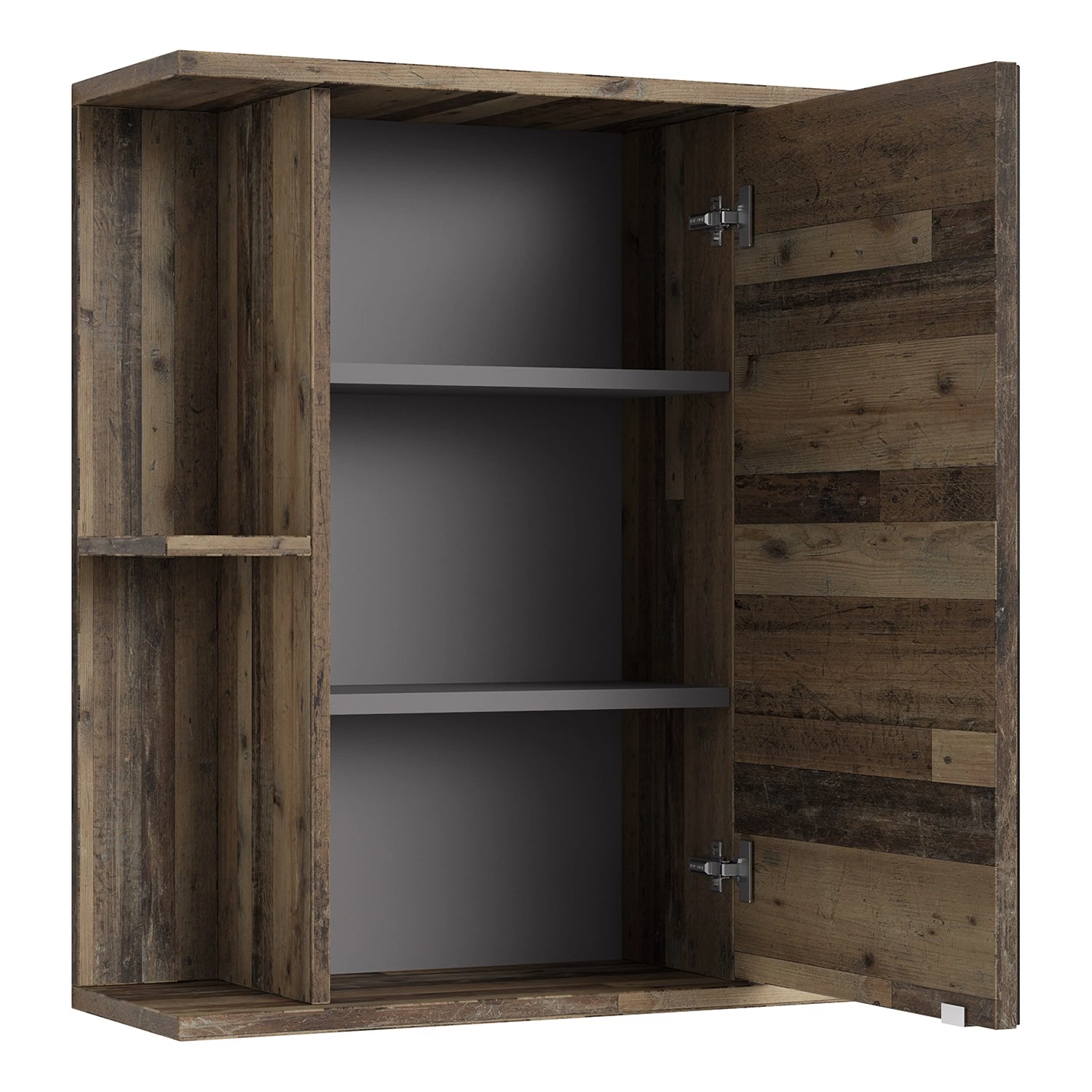 Loftscape Armoire de toilette Westerly - Imitation bois ancien 5 Loftscape Armoire de toilette Westerly - Imitation bois ancien – Image 3