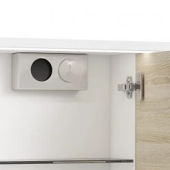 Loftscape Armoire de toilette Pomezia - Avec éclairage intégré - Blanc - Largeur : 80 cm -Meubles de salle de bain Soldes 2022 1000287405 210820 14074600032 DETAILS P000000001000287405