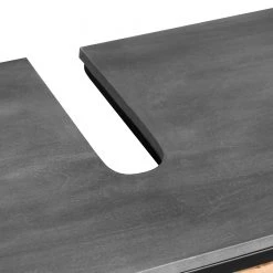 Ars manufacti Meuble sous lavabo Conjo - Acacia massif / Fer - Acacia / Noir -Meubles de salle de bain Soldes 2022 1000287809 220517 036 DETAILS P000000001000287809