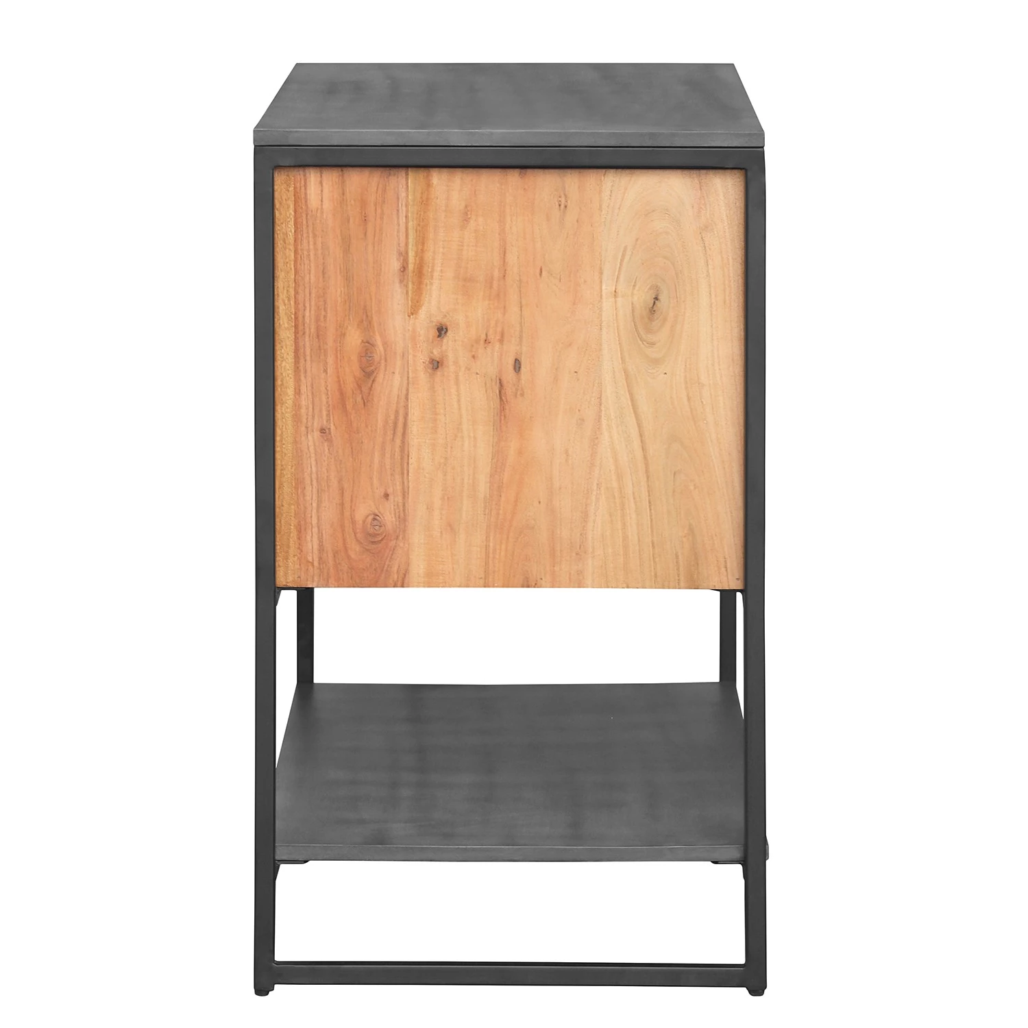 Ars manufacti Salle de bain Conjo I (3 éléments) - Acacia massif / Fer - Acacia / Noir - Largeur : 136 cm 6 Ars manufacti Salle de bain Conjo I (3 éléments) - Acacia massif / Fer - Acacia / Noir - Largeur : 136 cm – Image 4