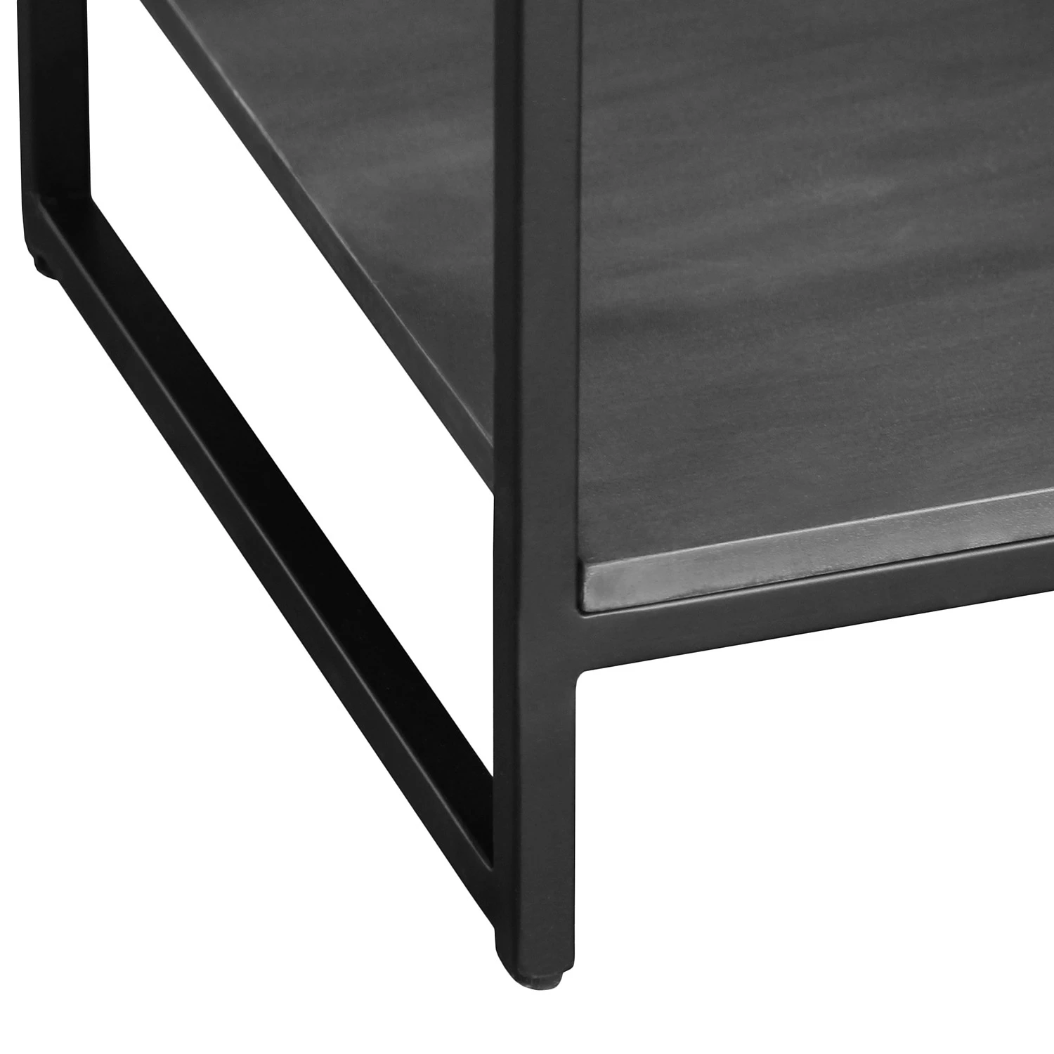 Ars manufacti Salle de bain Conjo I (3 éléments) - Acacia massif / Fer - Acacia / Noir - Largeur : 136 cm 8 Ars manufacti Salle de bain Conjo I (3 éléments) - Acacia massif / Fer - Acacia / Noir - Largeur : 136 cm – Image 6