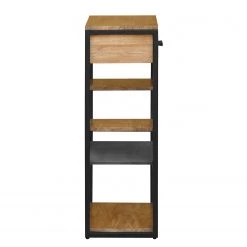 Ars manufacti Étagère Conjo I - Acacia massif / Fer - Acacia / Noir - Hauteur : 90 cm -Meubles de salle de bain Soldes 2022 1000287815 220517 031 DETAILS P000000001000287815