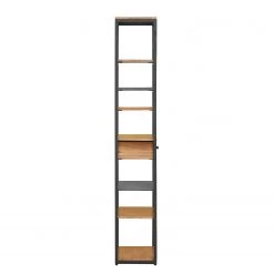 Ars manufacti Salle de bain Conjo I (3 éléments) - Acacia massif / Fer - Acacia / Noir - Largeur : 166 cm -Meubles de salle de bain Soldes 2022 1000287823 220517 038 DETAILS P000000001000287823