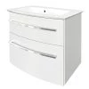 Fackelmann Meuble avec vasque B.Style - Blanc - Largeur : 65 cm -Meubles de salle de bain Soldes 2022 1000287849 210826 08283000127 IMAGE P000000001000287849