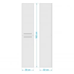 Fackelmann Colonne de salle de bain B.Style - Chêne gris - Butoir à droite -Meubles de salle de bain Soldes 2022 1000287860 211019 153633000584 SKETCH DETAILS P000000001000287860 sketch