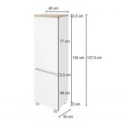 Giessbach Colonne de salle de bain Cosona - Blanc mat -Meubles de salle de bain Soldes 2022 1000289233 210917 09311300031 SKETCH DETAILS P000000001000289233 sketch