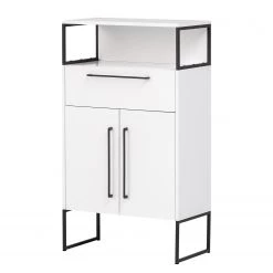 Schildmeyer Meuble bas Limone - Blanc - Largeur : 65 cm