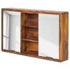 Ars Natura Armoire de toilette Trangle I - Sheesham massif