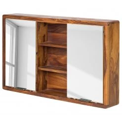 Ars Natura Armoire de toilette Trangle I - Sheesham massif