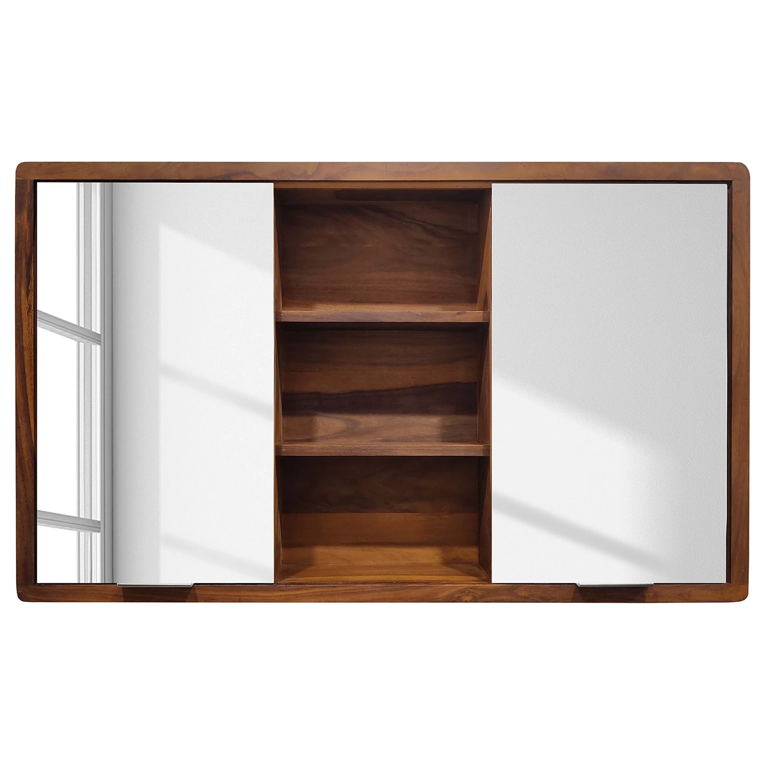 Ars Natura Salle de bain Trangle III (3 éléments) - Sheesham massif 16 Ars Natura Salle de bain Trangle III (3 éléments) - Sheesham massif – Image 14