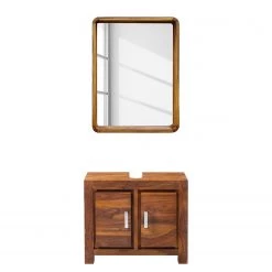 Ars Natura Salle de bain Ohio V (2 éléments) - Sheesham massif