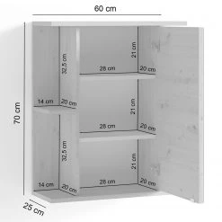Loftscape Salle de bain Westerly I (2 éléments) - Anthracite -Meubles de salle de bain Soldes 2022 1000304206 211027 15050400661 SKETCH DETAILS P000000001000304206 sketch
