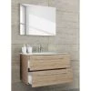 VCM Salle de bain Muniz I (2 éléments) - Imitation chêne de Sonoma - Largeur : 60 cm -Meubles de salle de bain Soldes 2022 1000304232 211029 13294800118 MOOD IMAGE P000000001000304232 mood