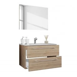 VCM Salle de bain Muniz I (2 éléments) - Imitation chêne de Sonoma - Largeur : 60 cm 7 VCM Salle de bain Muniz I (2 éléments) - Imitation chêne de Sonoma - Largeur : 60 cm -Meubles de salle de bain Soldes 2022 1000304232 211029 13295900139 DETAILS P000000001000304232