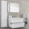VCM Salle de bain Muniz V (4 éléments) - Blanc - Largeur : 146 cm -Meubles de salle de bain Soldes 2022 1000304238 211029 13310500141 MOOD IMAGE P000000001000304238 mood