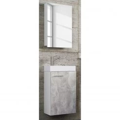 VCM Salle de bain Slito II (3 élém.) - Imitation béton