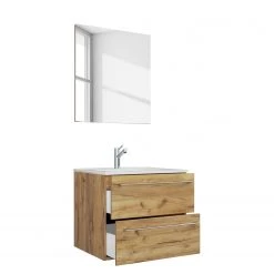 VCM Salle de bain Muniz III (2 éléments) - Imitation chêne - Largeur : 61 cm 7 VCM Salle de bain Muniz III (2 éléments) - Imitation chêne - Largeur : 61 cm -Meubles de salle de bain Soldes 2022 1000304273 211108 08150100084 DETAILS P000000001000304273