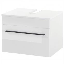 Roomscape Meuble sous vasque Farson - Blanc brillant