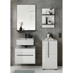 Roomscape Salle de bain Farson II (4 éléments) - Blanc brillant