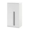 Roomscape Armoire suspendue Farson - Blanc brillant - Butoir à droite