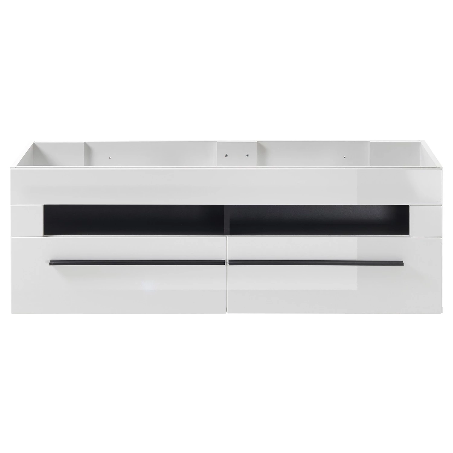 Roomscape Meuble avec vasque double Farson - Blanc brillant 7 Roomscape Meuble avec vasque double Farson - Blanc brillant – Image 5