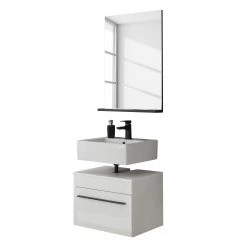 Roomscape Salle de bain Farson I (2 éléments) - Blanc brillant -Meubles de salle de bain Soldes 2022 1000305916 211109 12393100141 DETAILS P000000001000305916