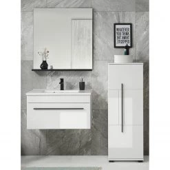 Roomscape Salle de bain Farson IX (3 éléments) - Blanc brillant