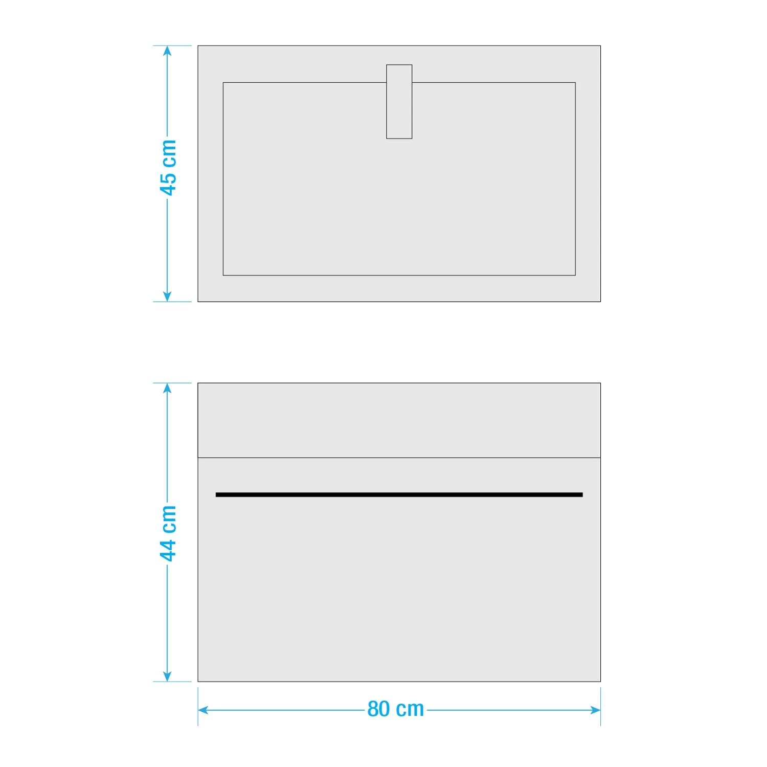 Roomscape Salle de bain Farson VI (4 éléments) - Blanc brillant 10 Roomscape Salle de bain Farson VI (4 éléments) - Blanc brillant – Image 8
