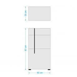 Roomscape Salle de bain Farson VI (4 éléments) - Blanc brillant 20 Roomscape Salle de bain Farson VI (4 éléments) - Blanc brillant -Meubles de salle de bain Soldes 2022 1000305925 211109 12394100759 SKETCH DETAILS P000000001000305925 sketch