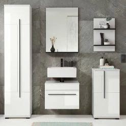 Roomscape Salle de bain Farson III (5 éléments) - Blanc brillant