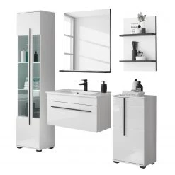 Roomscape Salle de bain Farson XII (5 éléments) - Blanc brillant -Meubles de salle de bain Soldes 2022 1000305930 211109 12393400191 DETAILS P000000001000305930