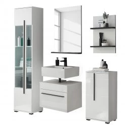 Roomscape Salle de bain Farson IV (5 éléments) - Blanc brillant -Meubles de salle de bain Soldes 2022 1000305932 211109 12393100130 DETAILS P000000001000305932