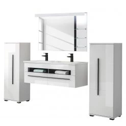 Roomscape Salle de bain Farson XVIII (4 éléments) - Blanc brillant -Meubles de salle de bain Soldes 2022 1000305935 211109 12393600230 DETAILS P000000001000305935
