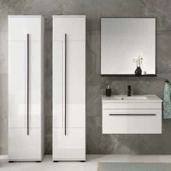 Roomscape Salle de bain Farson XIV (4 éléments) - Blanc brillant