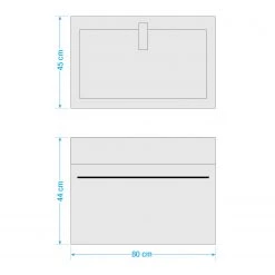 Roomscape Salle de bain Farson X (5 éléments) - Blanc brillant -Meubles de salle de bain Soldes 2022 1000305943 211109 12394200791 SKETCH DETAILS P000000001000305943 sketch