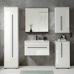 Roomscape Salle de bain Farson X (5 éléments) - Blanc brillant